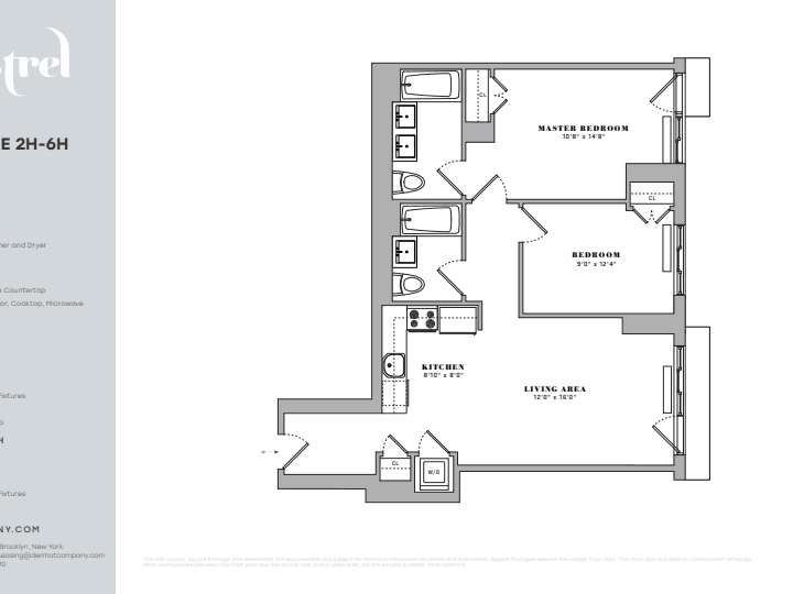 2 Bed apartment at 33 Caton Place, Unit 06HH, Windsor Terrace, photo 1 of 1