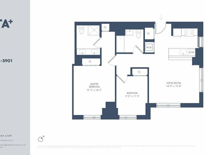 2 Bed apartment at 29-22 Northern Boulevard, Unit PH3A - 2, Long Island City, photo 1 of 1