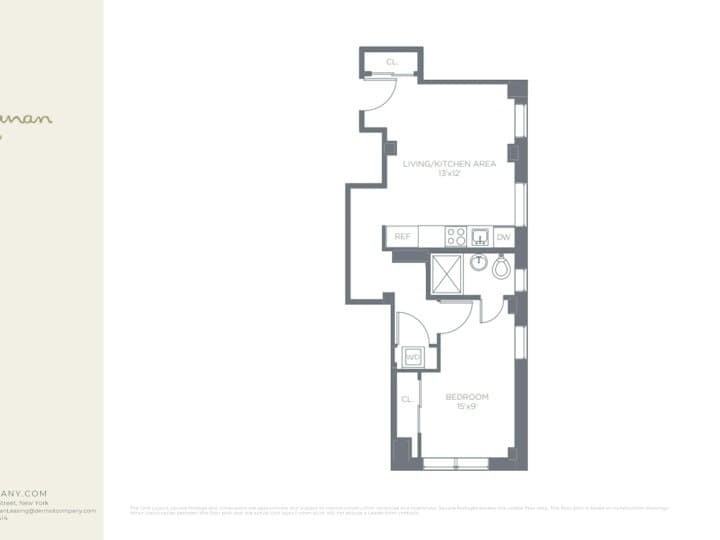 1 Bed apartment at 160 East 48th Street, Unit 13Y-6, Midtown East, photo 1 of 1