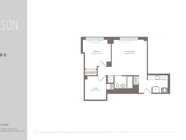 1 Bed apartment at 225 Schermerhorn Street, Unit 225-33CC, Boerum Hill, photo 1 of 1