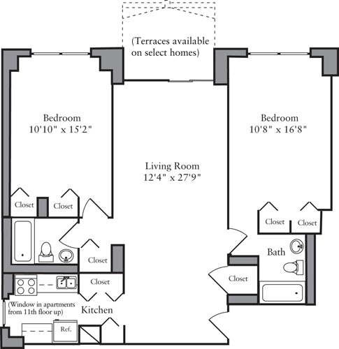 2 Bed apartment at 303 East 83rd Street, Unit 05G, Upper East Side, photo 1 of 1