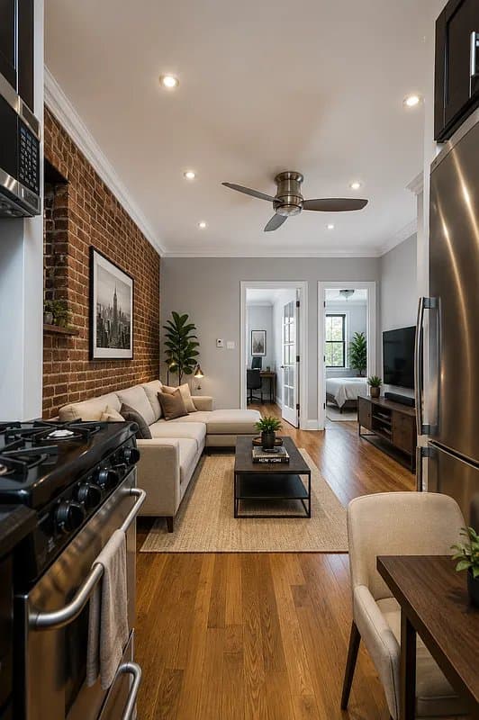 3 Bed apartment at 437 W 53rd ST, Unit 4, Hell's Kitchen