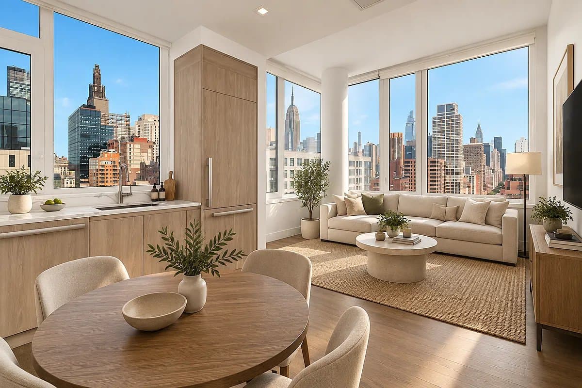 2 Bed apartment at 200 East 23rd Street, Unit 17A, Kips Bay