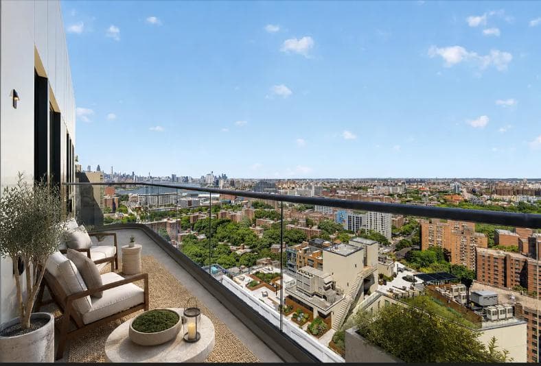 1 Bed apartment at 104 Fleet Place, Unit 11H, Downtown Brooklyn